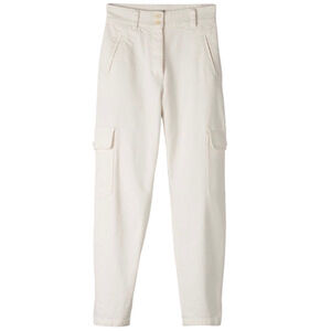 Aritzia Wilfred free cream cargo pants SZ 0